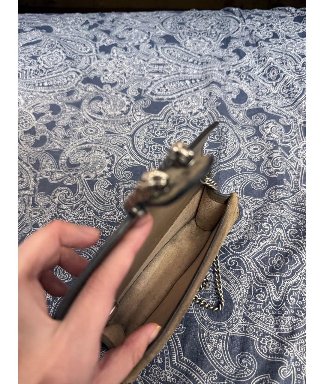 GUCCI Коричневая сумка через плечо, фото 5