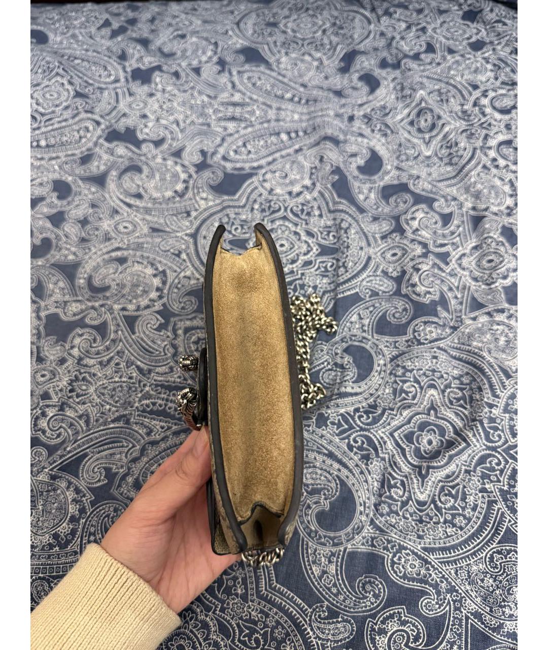 GUCCI Коричневая сумка через плечо, фото 4