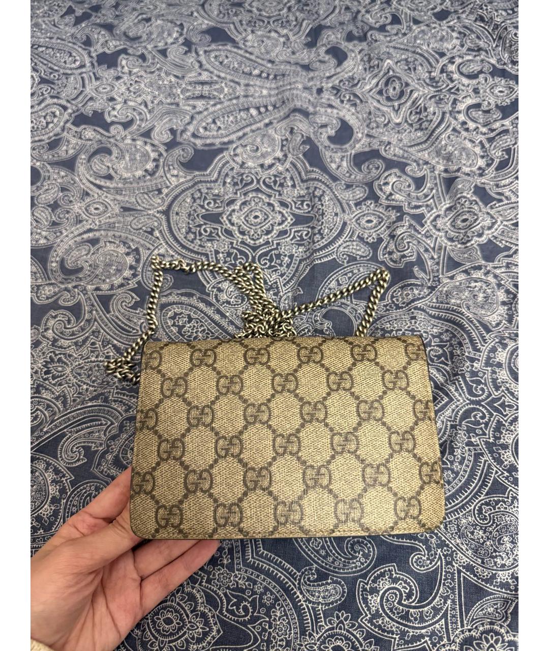 GUCCI Коричневая сумка через плечо, фото 3