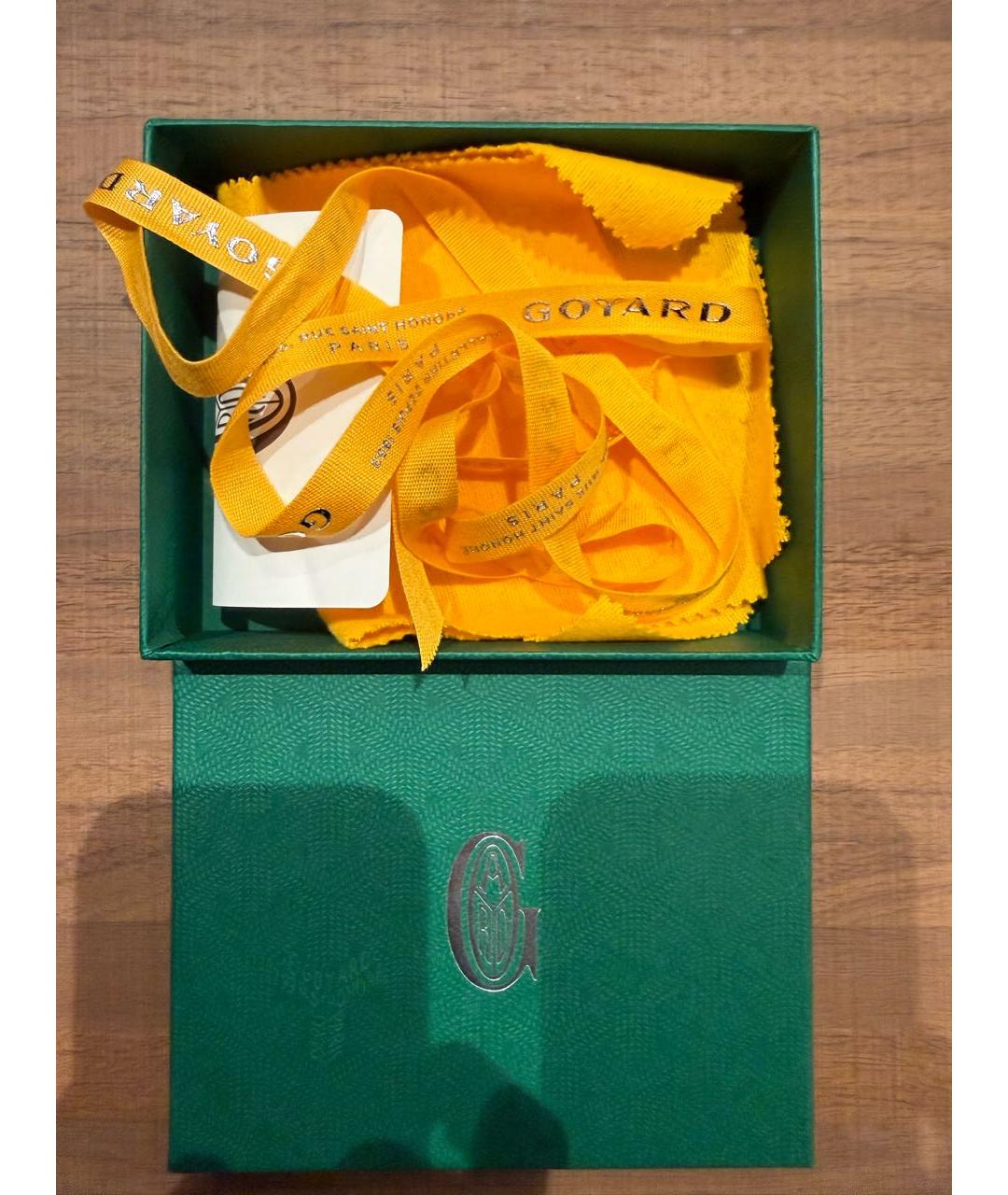 GOYARD Серый кошелек, фото 4