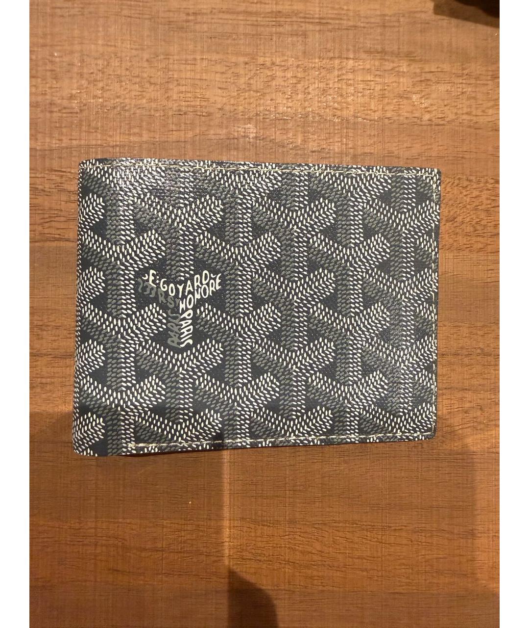 GOYARD Серый кошелек, фото 2