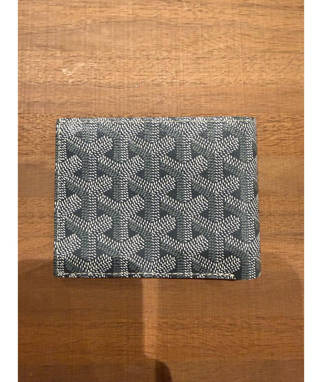 GOYARD Серый кошелек, фото 3