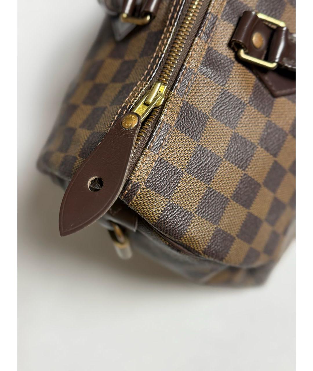 LOUIS VUITTON Коричневая сумка с короткими ручками, фото 2