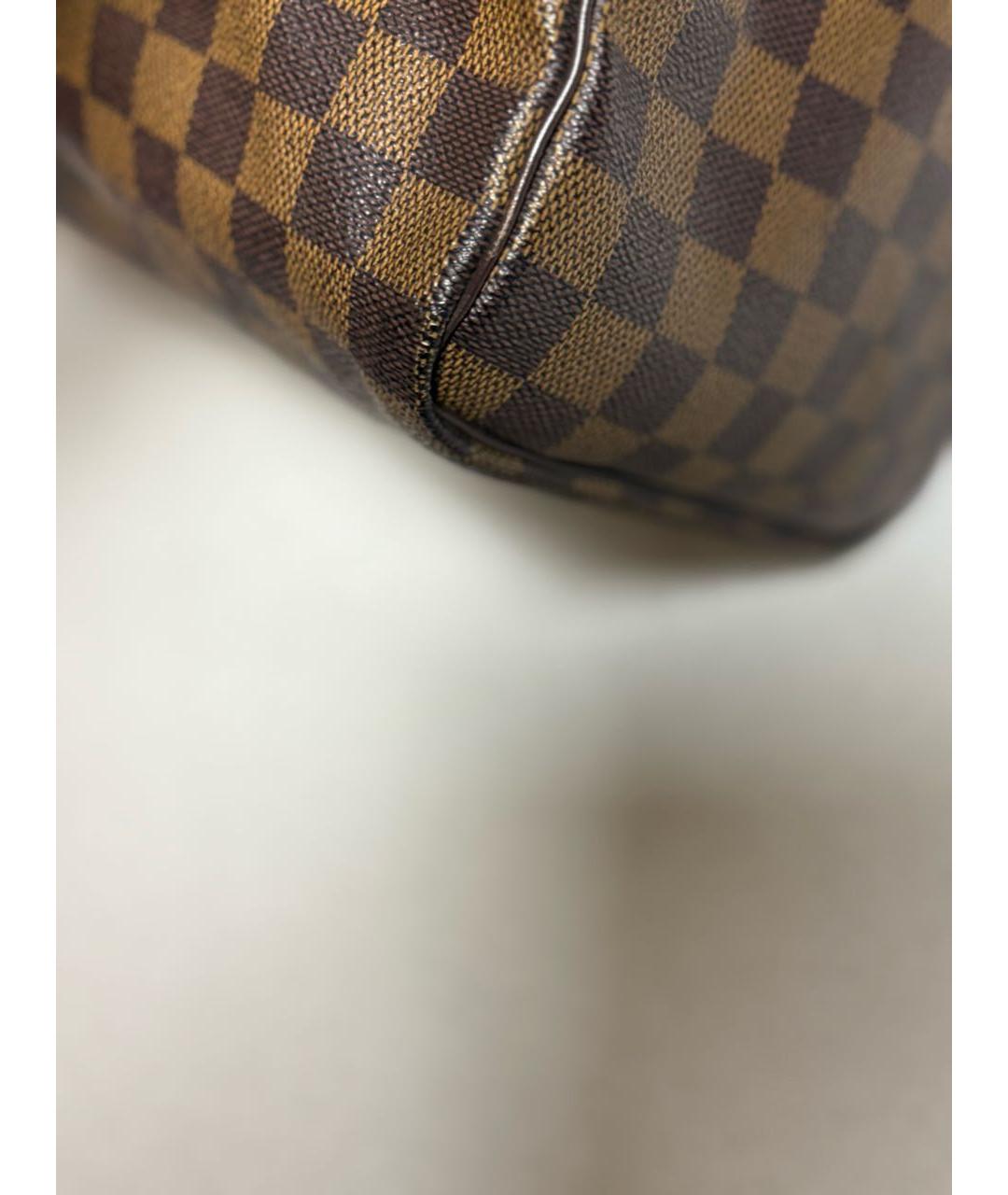 LOUIS VUITTON Коричневая сумка с короткими ручками, фото 7