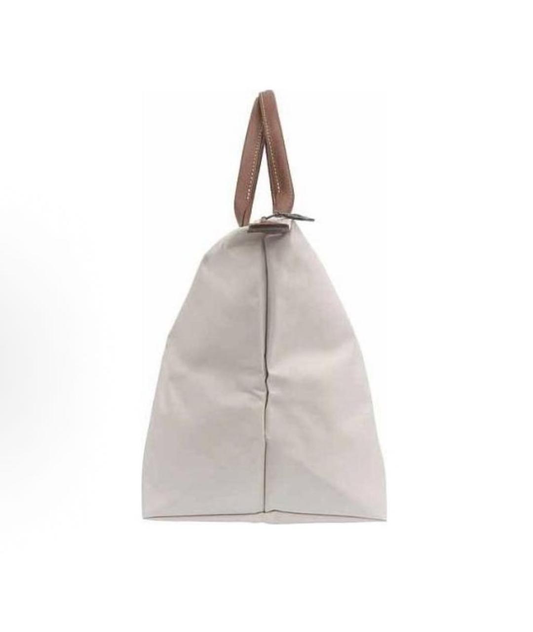 LONGCHAMP Бежевая сумка тоут, фото 3