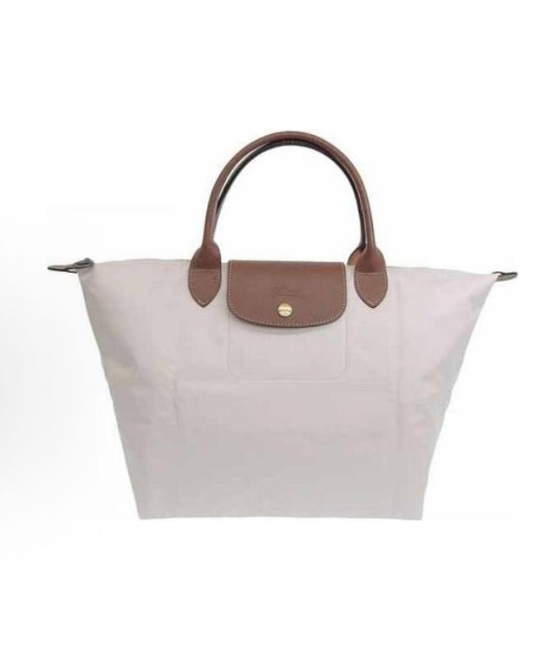 LONGCHAMP Бежевая сумка тоут, фото 8