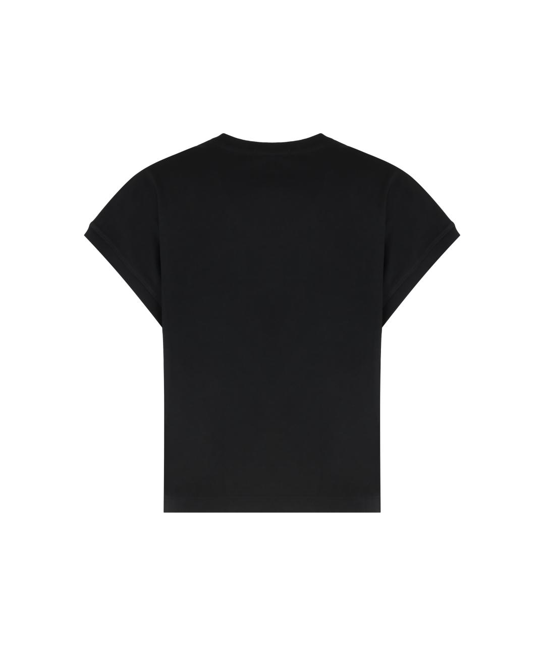 AGOLDE Черная хлопковая футболка, фото 2