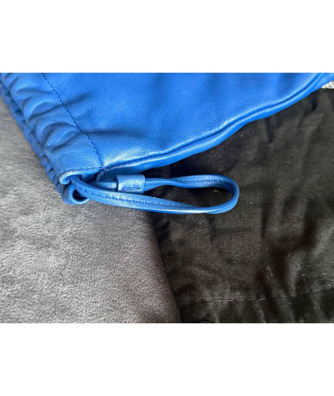 SAINT LAURENT Синяя сумка через плечо, фото 4