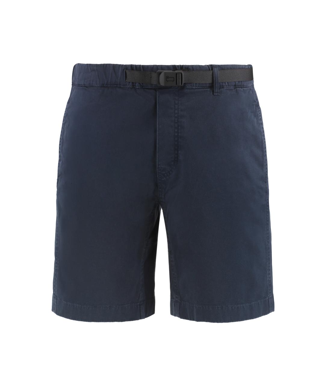 WOOLRICH Темно-синие хлопковые шорты, фото 1