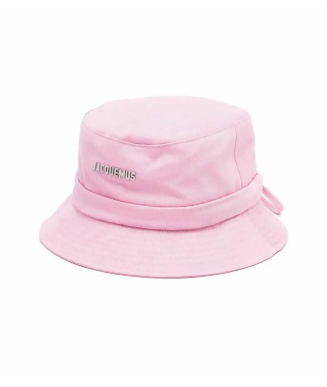 JACQUEMUS Розовая панама, фото 1
