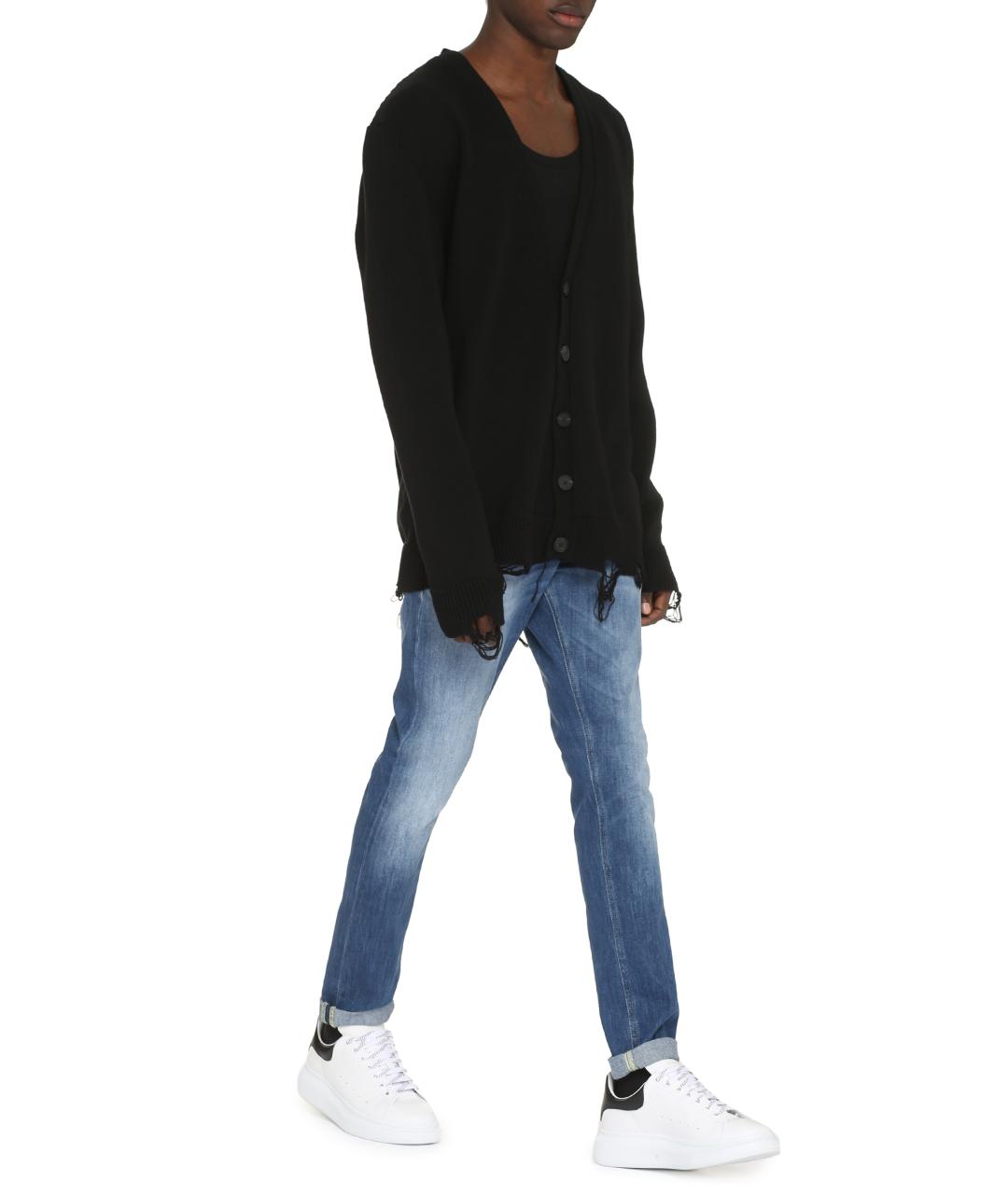 GIVENCHY Черный хлопковый кардиган, фото 3