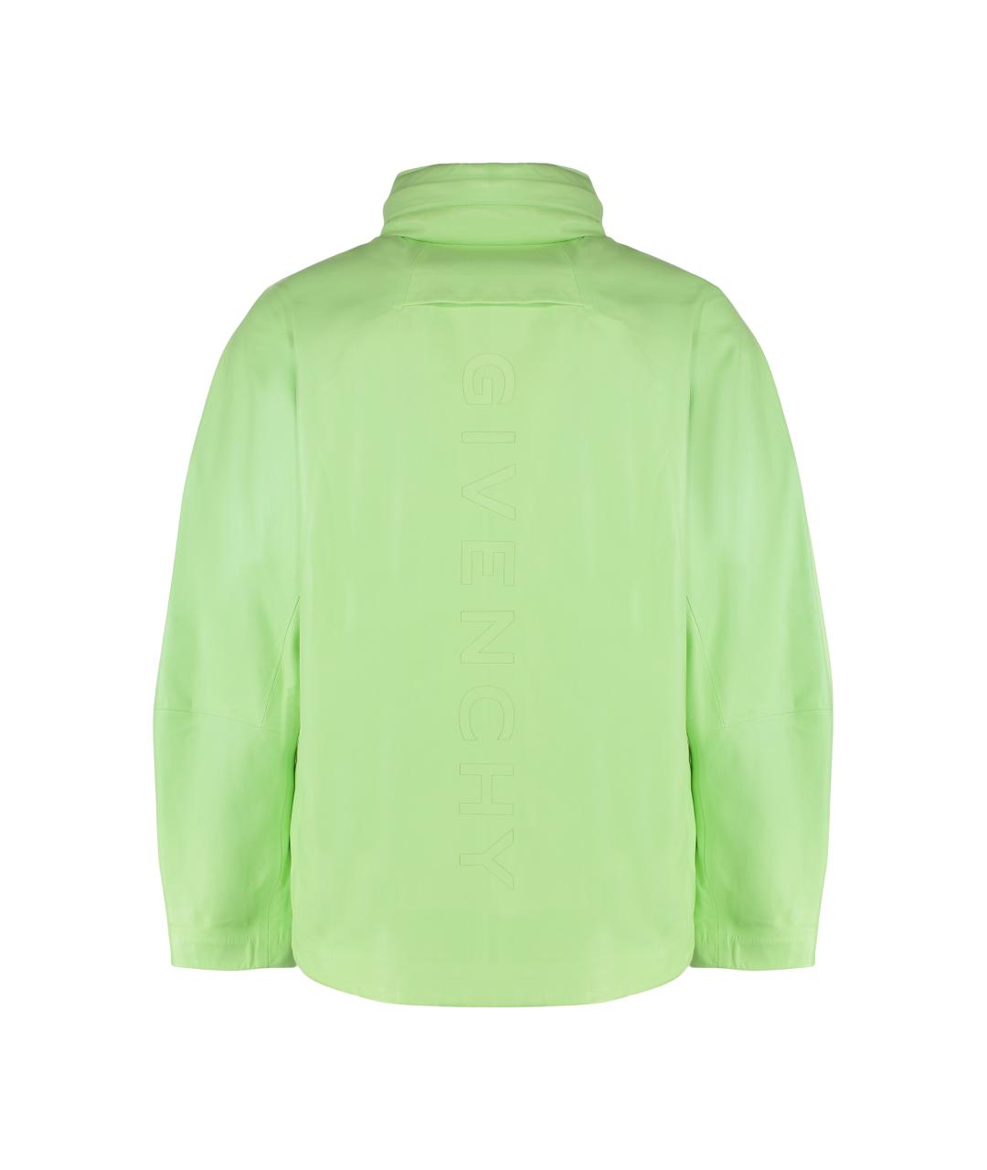 GIVENCHY Салатовая полиэстеровая куртка, фото 2