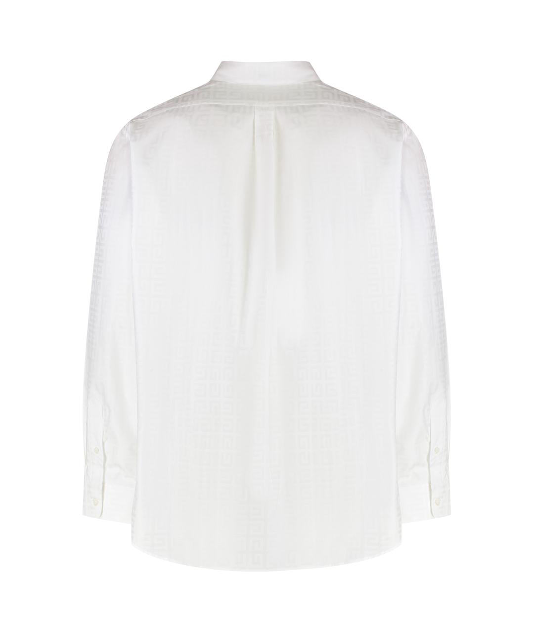 GIVENCHY Белая хлопковая классическая рубашка, фото 2