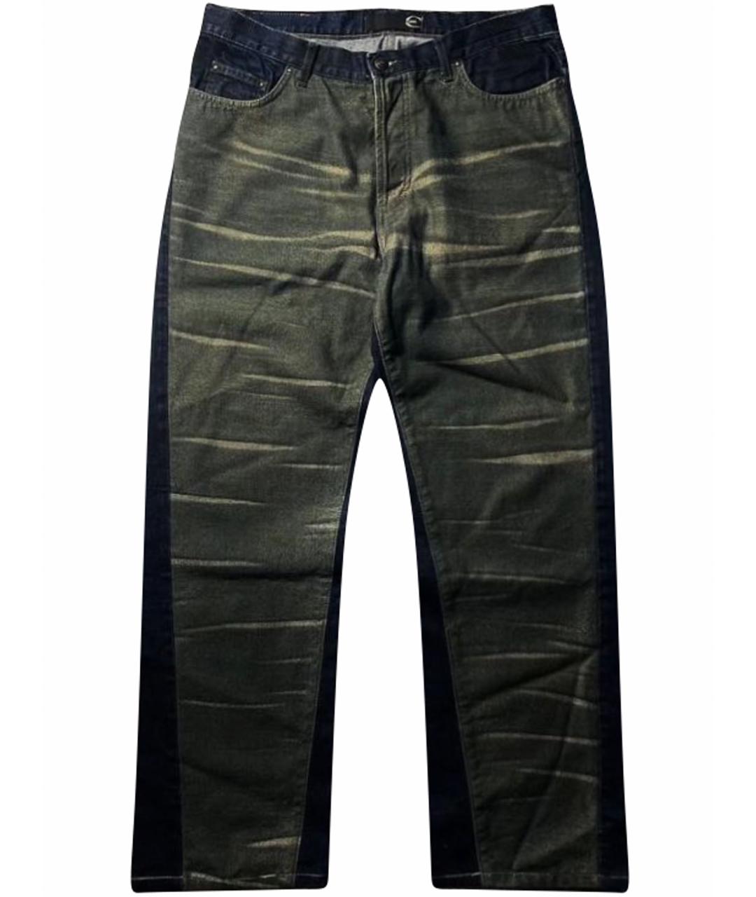 JUST CAVALLI Хлопковые прямые джинсы, фото 1