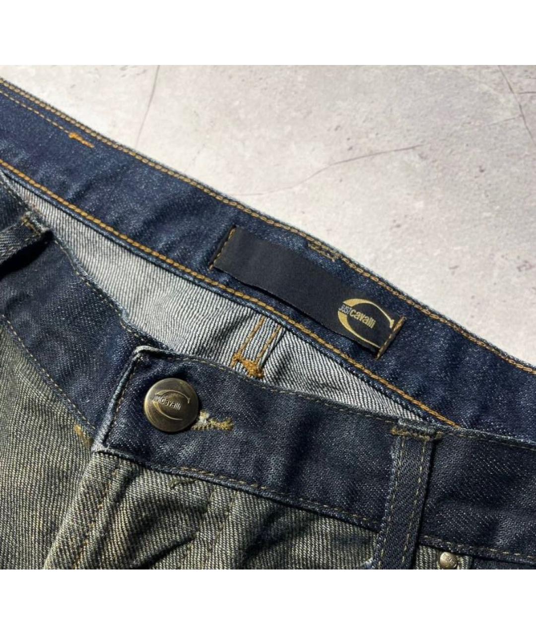 JUST CAVALLI Хлопковые прямые джинсы, фото 5