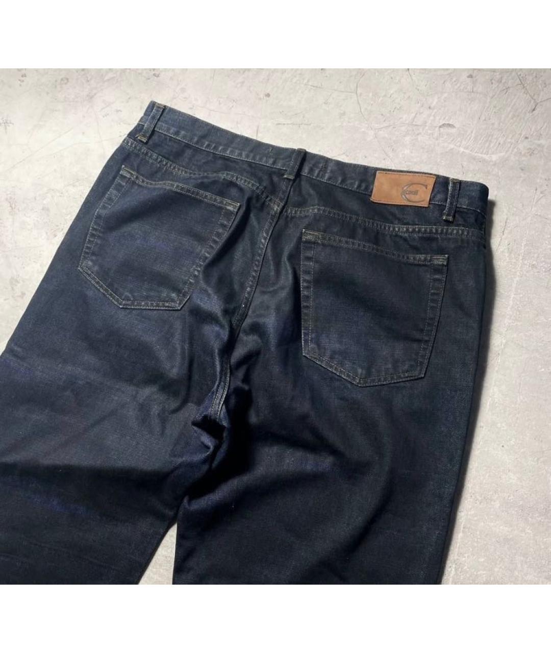 JUST CAVALLI Хлопковые прямые джинсы, фото 8