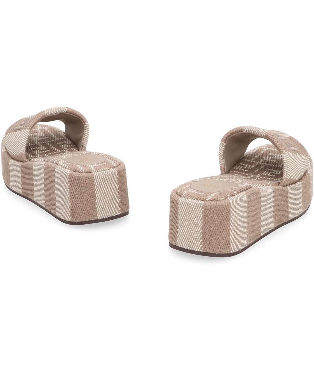 FENDI Текстильные мюли, фото 4