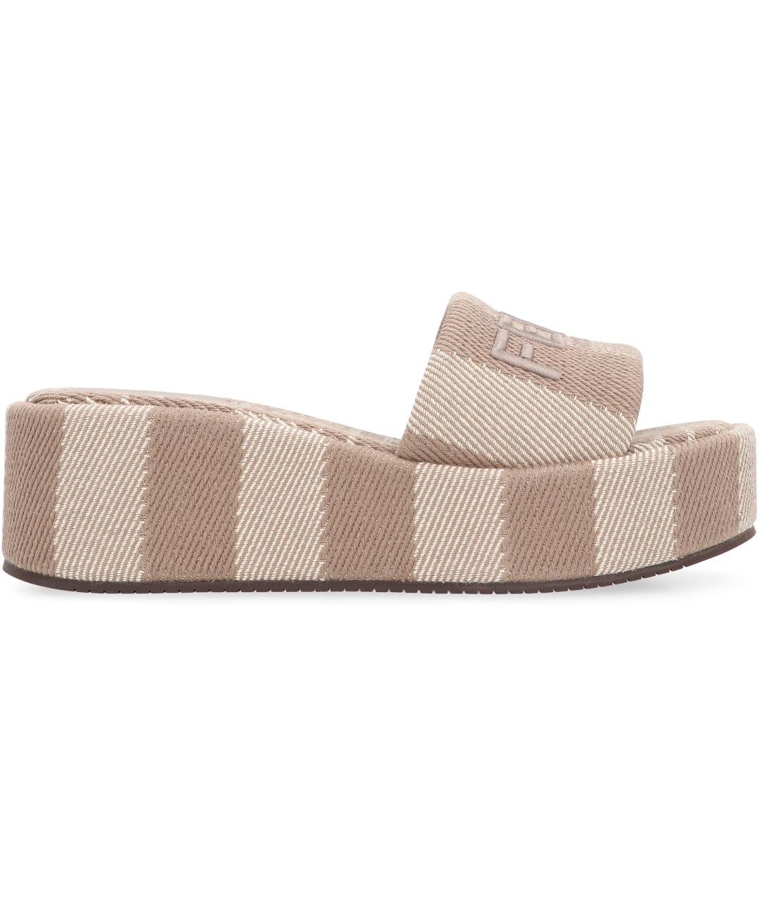 FENDI Текстильные мюли, фото 2