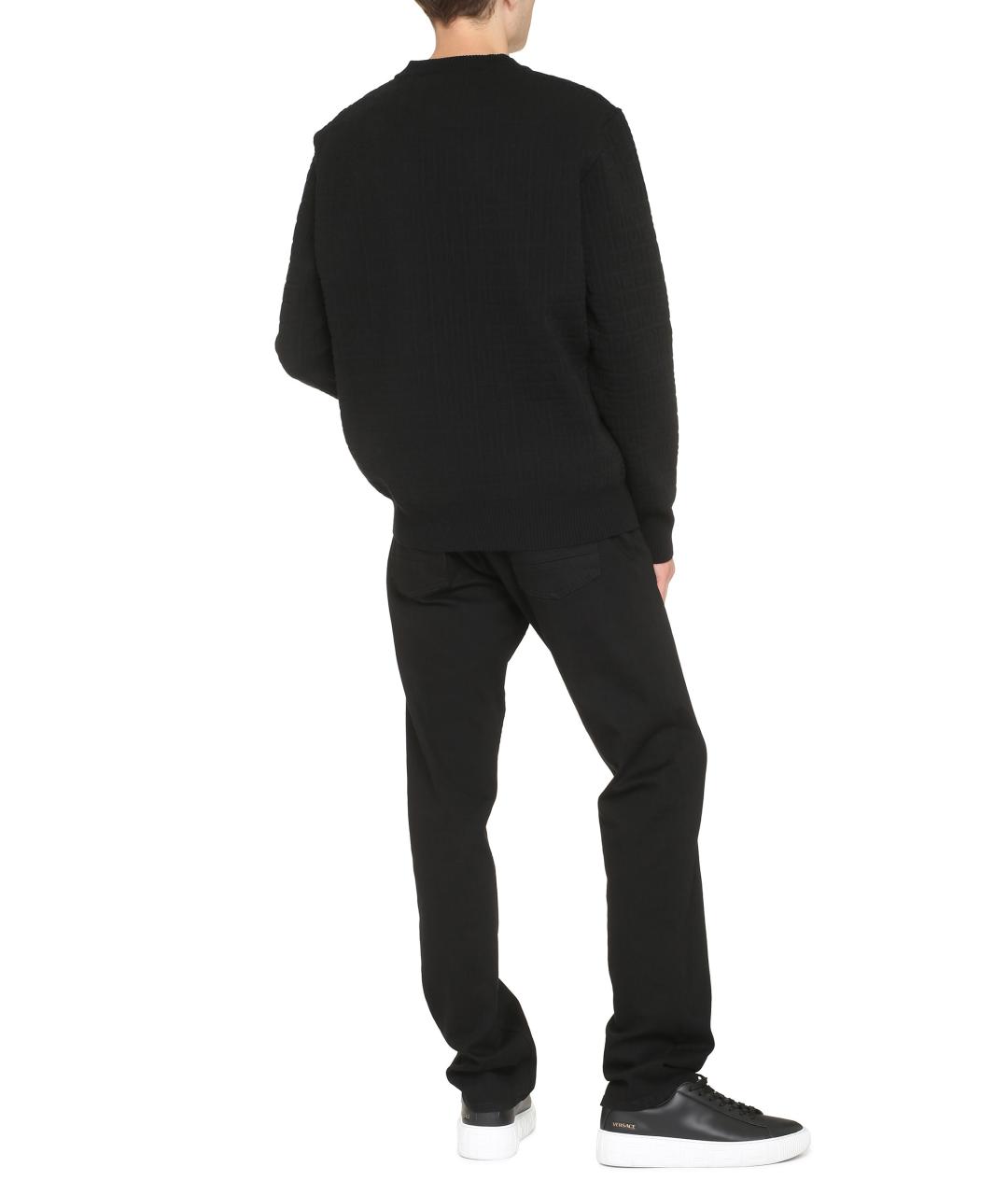 GIVENCHY Черный шерстяной джемпер / свитер, фото 4