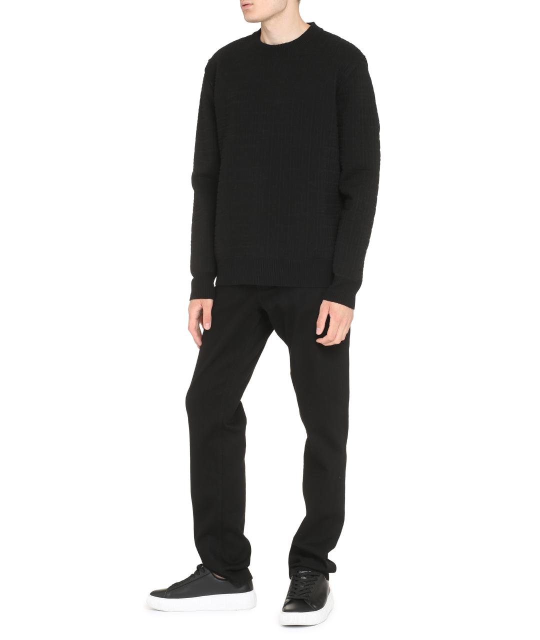 GIVENCHY Черный шерстяной джемпер / свитер, фото 3