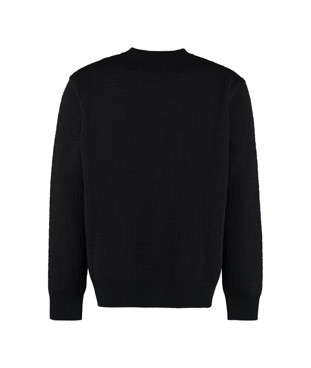 GIVENCHY Черный шерстяной джемпер / свитер, фото 2
