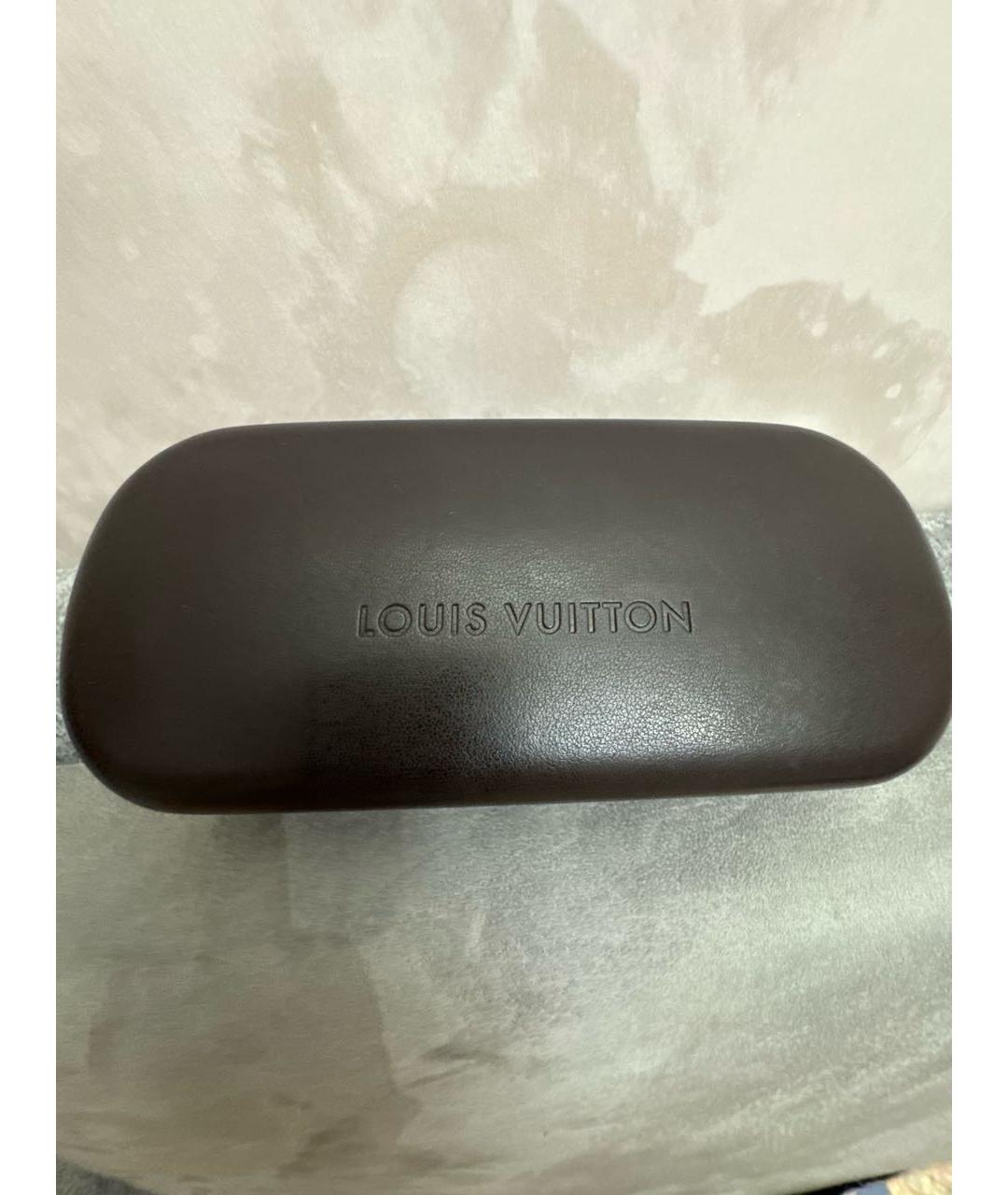 LOUIS VUITTON Серые пластиковые солнцезащитные очки, фото 6