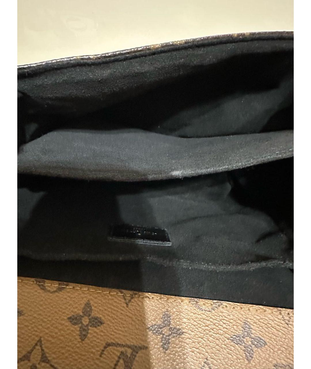 LOUIS VUITTON Коричневая сумка через плечо, фото 6