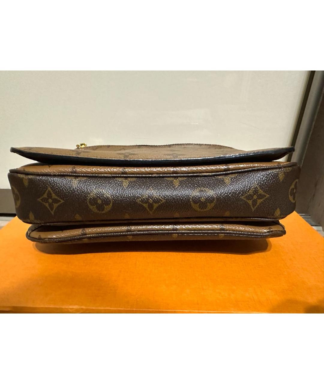 LOUIS VUITTON Коричневая сумка через плечо, фото 7