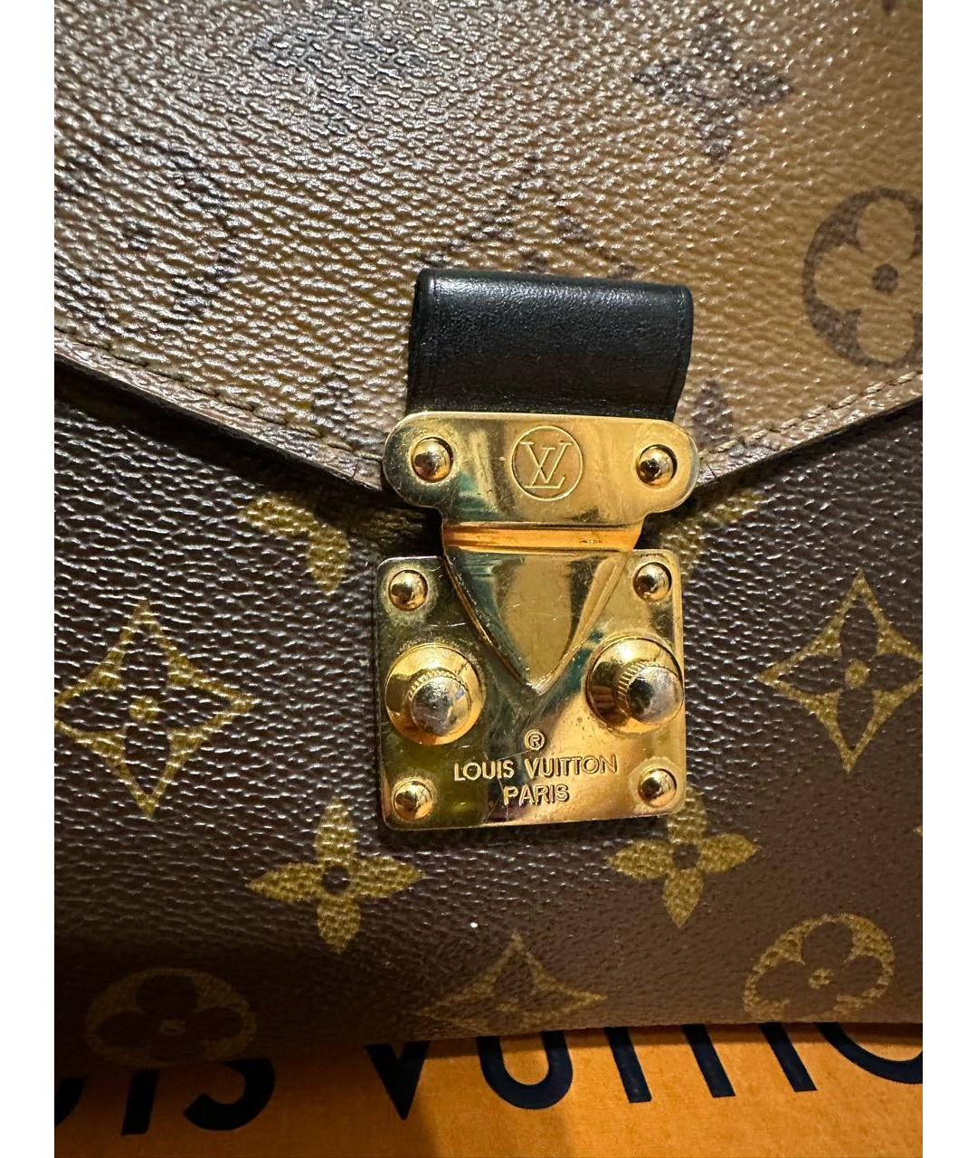 LOUIS VUITTON Коричневая сумка через плечо, фото 2