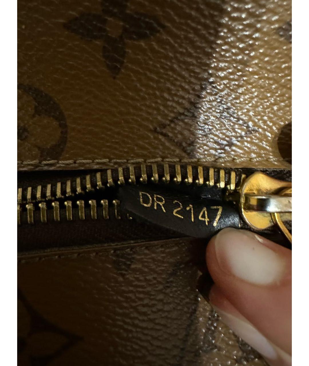 LOUIS VUITTON Коричневая сумка через плечо, фото 5