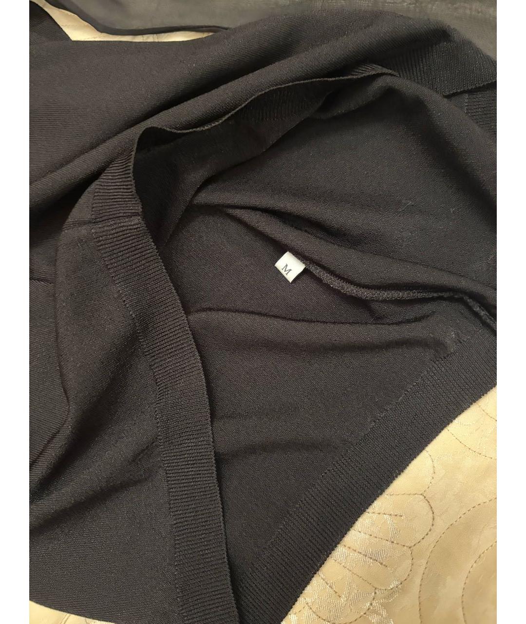 VALENTINO Черная вискозная блузы, фото 4