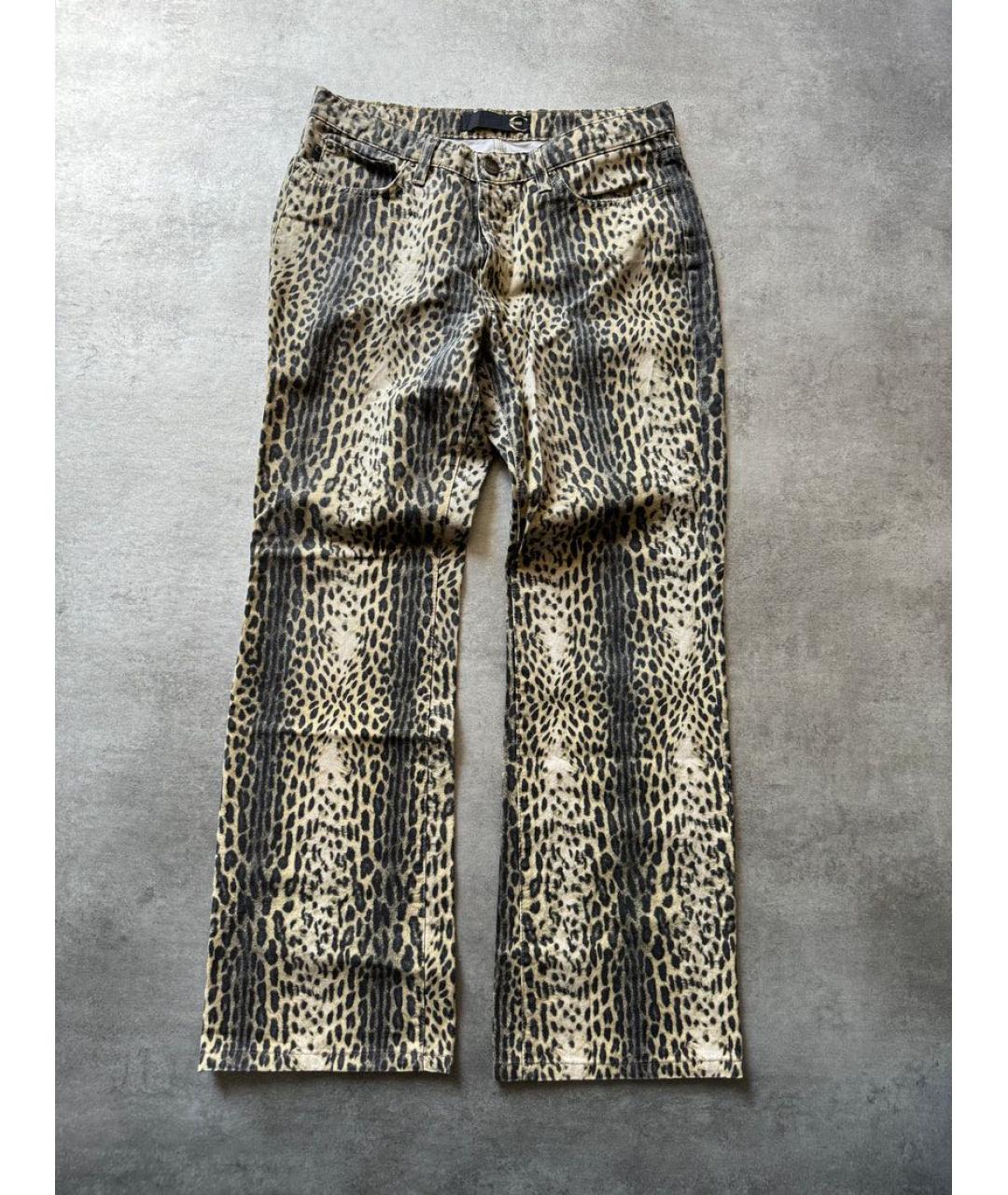 JUST CAVALLI Мульти хлопковые прямые джинсы, фото 9