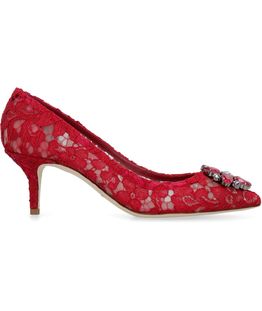 DOLCE&GABBANA Красные туфли, фото 1