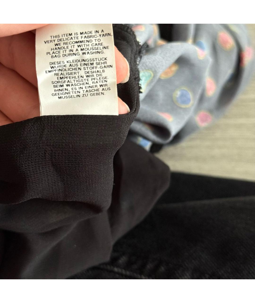 BOUTIQUE MOSCHINO Мульти полиэстеровое вечернее платье, фото 8