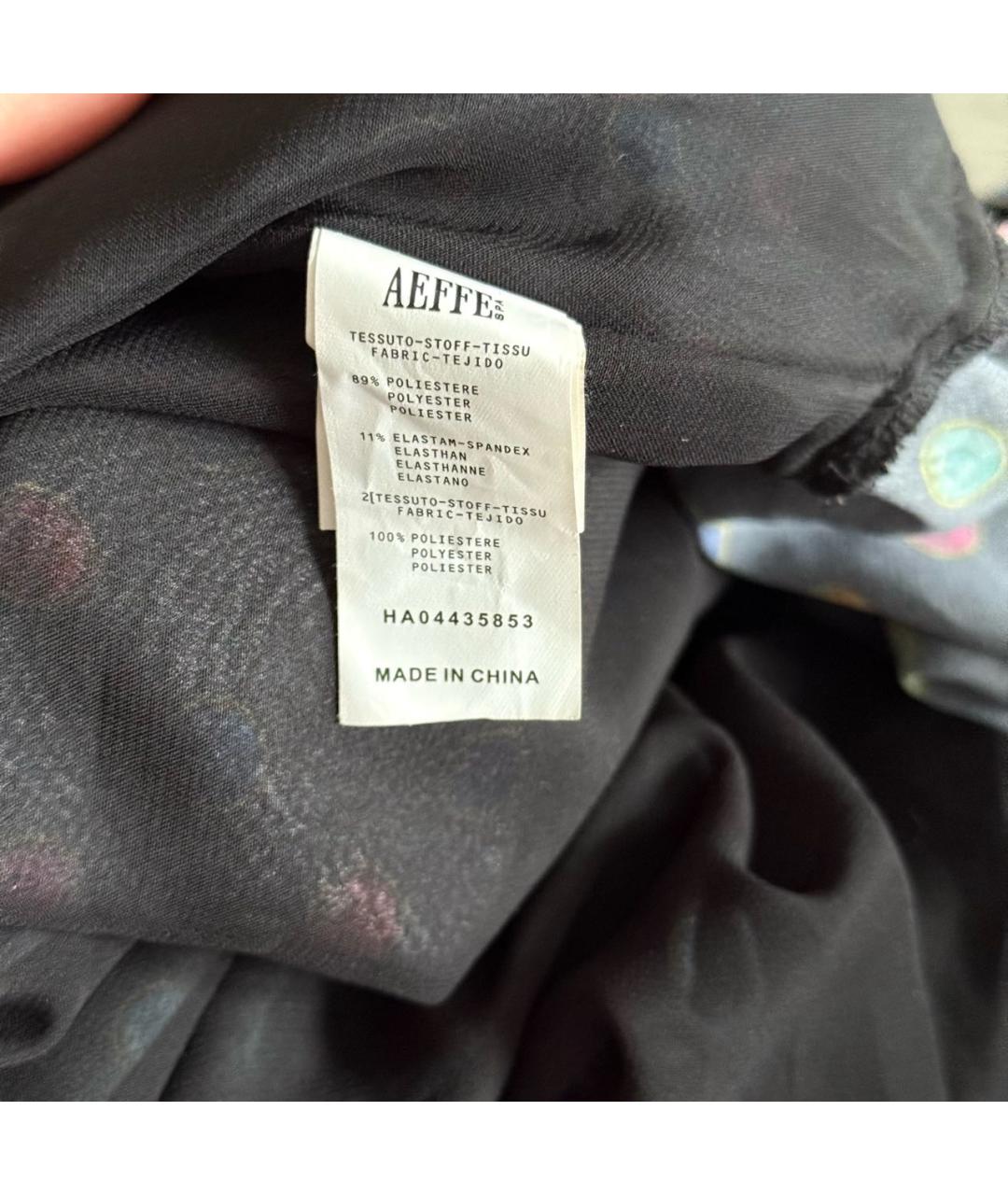 BOUTIQUE MOSCHINO Мульти полиэстеровое вечернее платье, фото 7