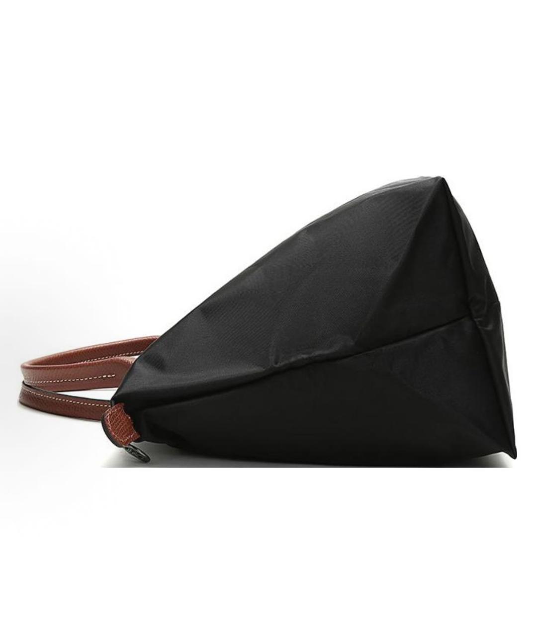 LONGCHAMP Черная сумка с короткими ручками, фото 3