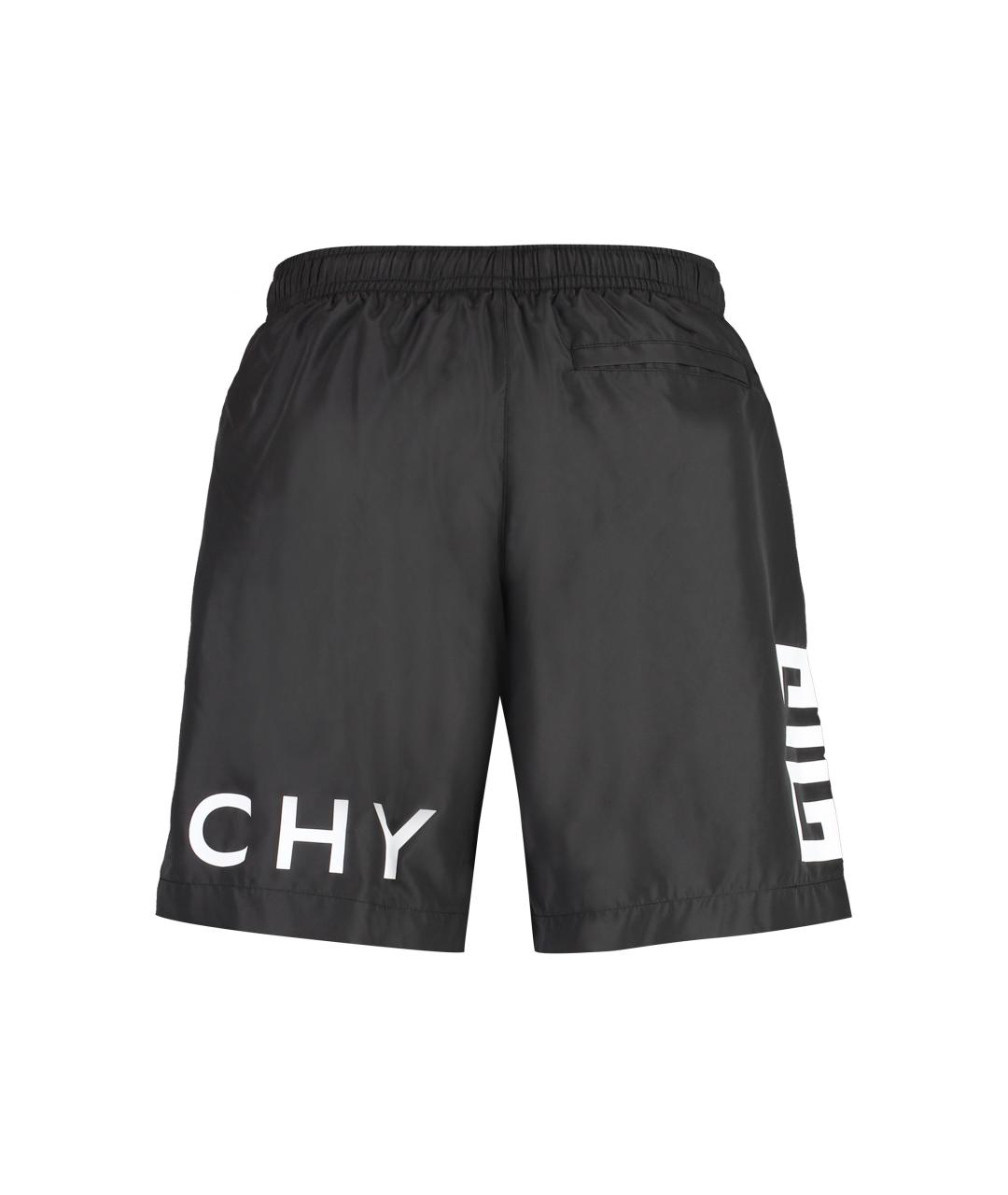 GIVENCHY Черные полиэстеровые плавки, фото 2