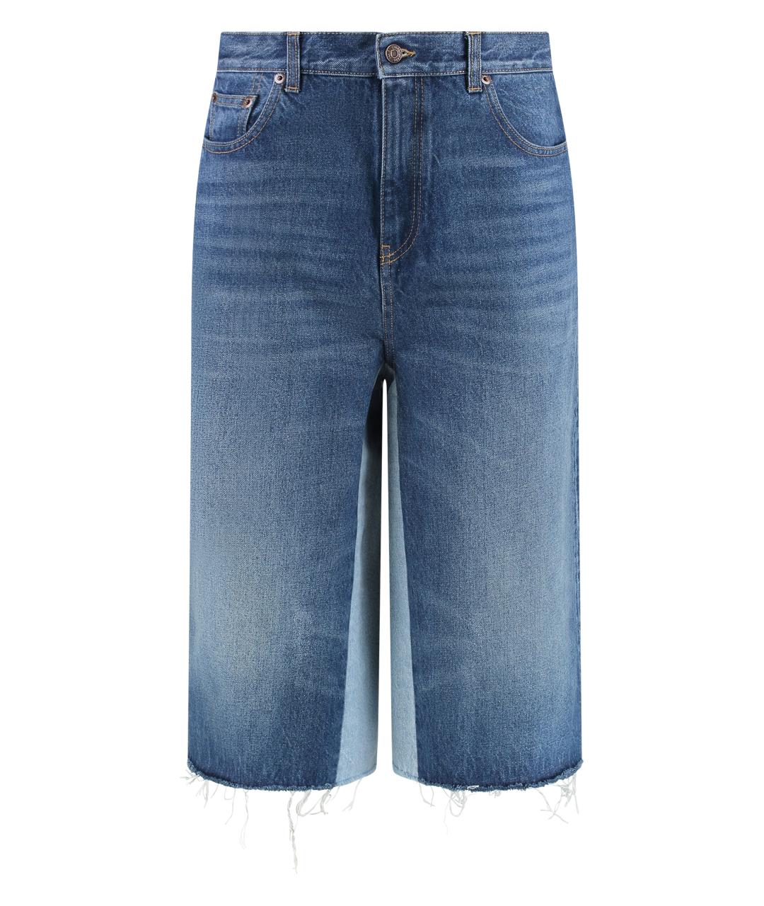 CHLOE Синие хлопковые шорты, фото 1