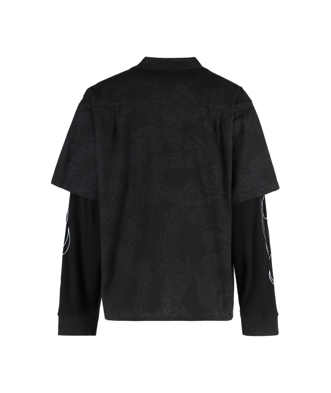 GIVENCHY Черная хлопковая классическая рубашка, фото 2