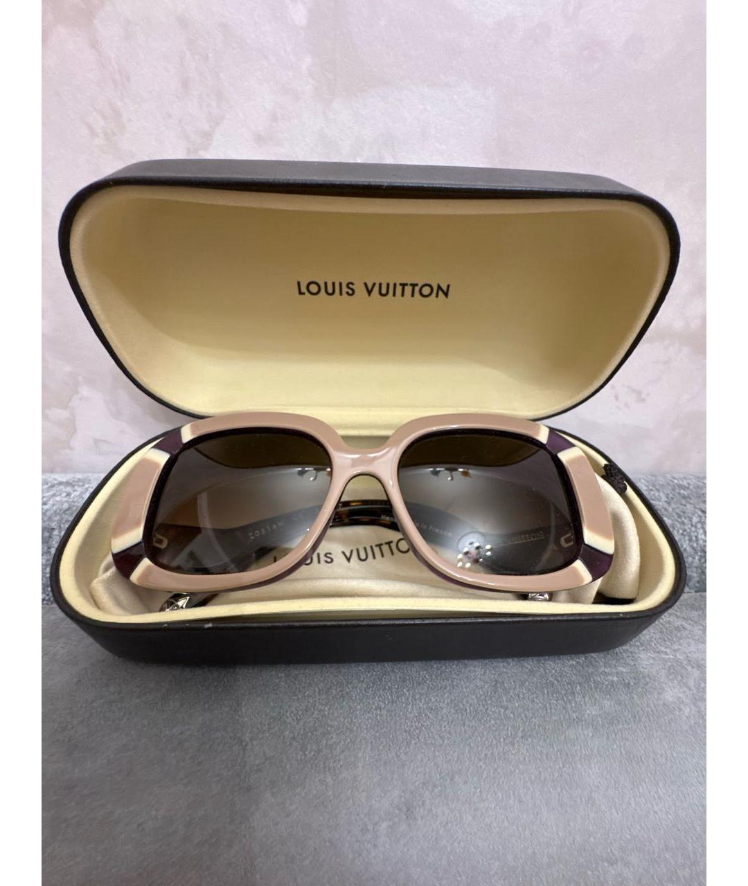 LOUIS VUITTON Пластиковые солнцезащитные очки, фото 4