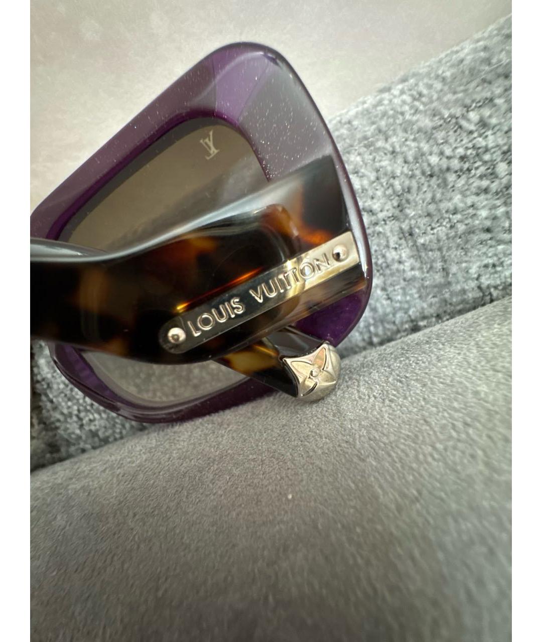 LOUIS VUITTON Пластиковые солнцезащитные очки, фото 7