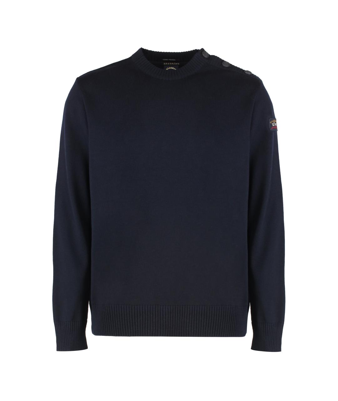 PAUL & SHARK Темно-синий шерстяной джемпер / свитер, фото 1