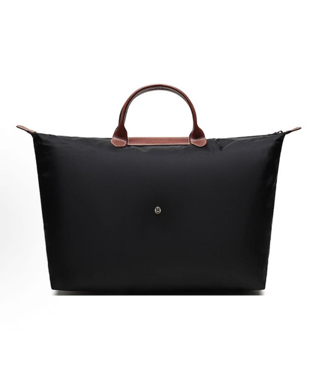 LONGCHAMP Черная сумка с короткими ручками, фото 2