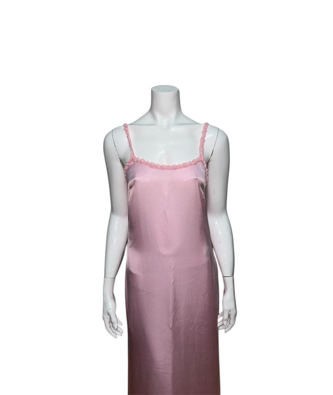 ROTATE Розовое вечернее платье, фото 2