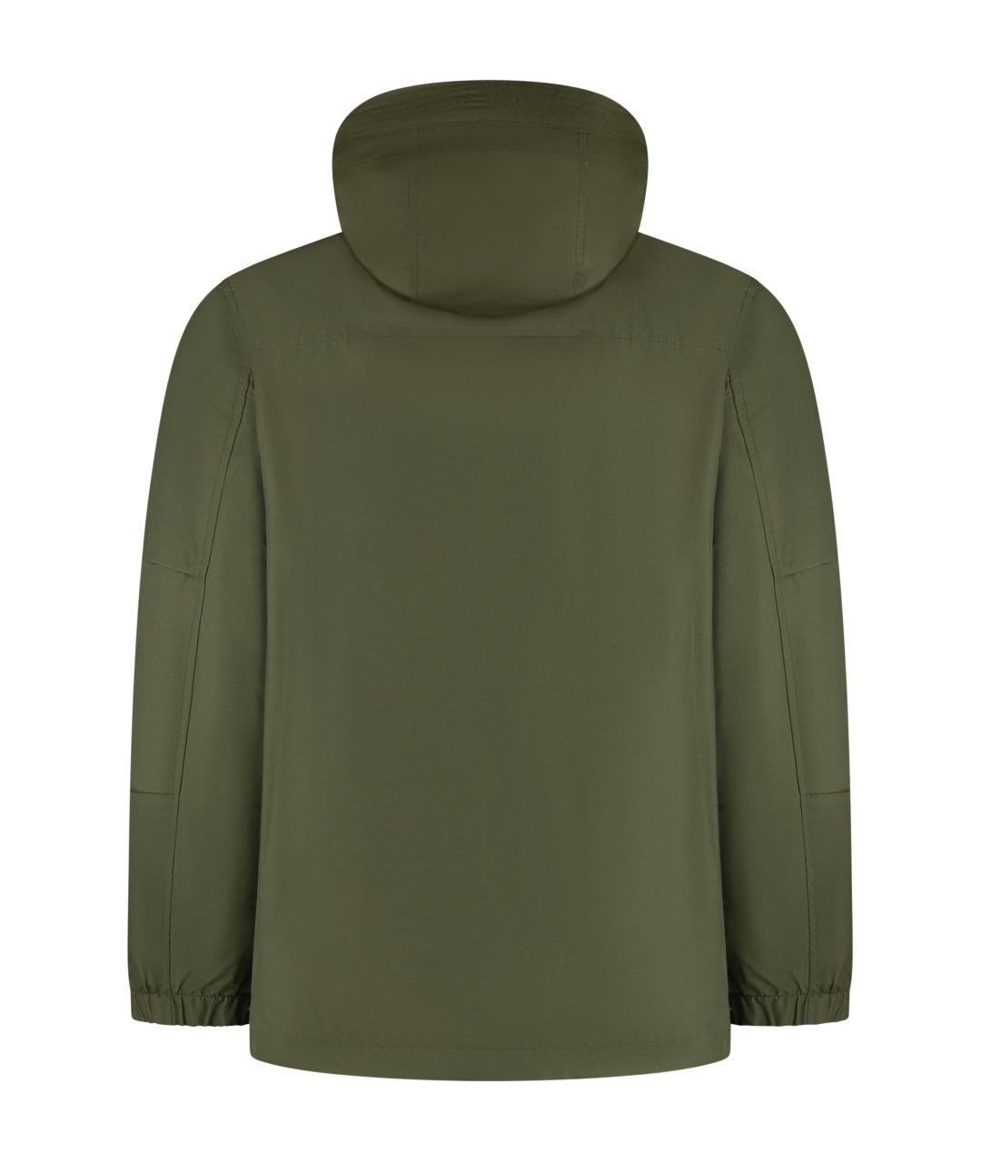 WOOLRICH Зеленая хлопковая парка, фото 2