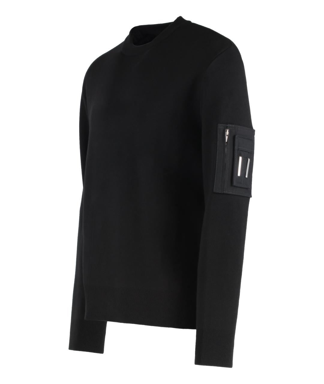 GIVENCHY Черный шерстяной джемпер / свитер, фото 3
