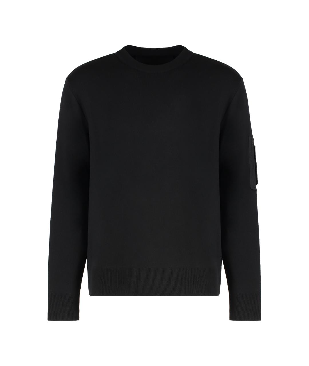 GIVENCHY Черный шерстяной джемпер / свитер, фото 1