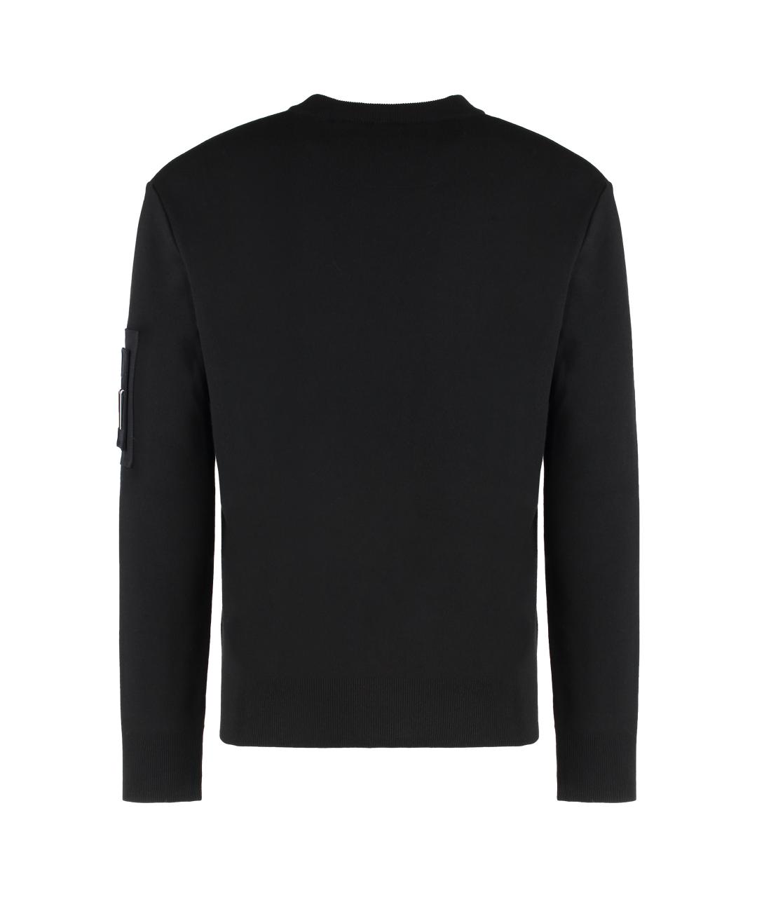 GIVENCHY Черный шерстяной джемпер / свитер, фото 2