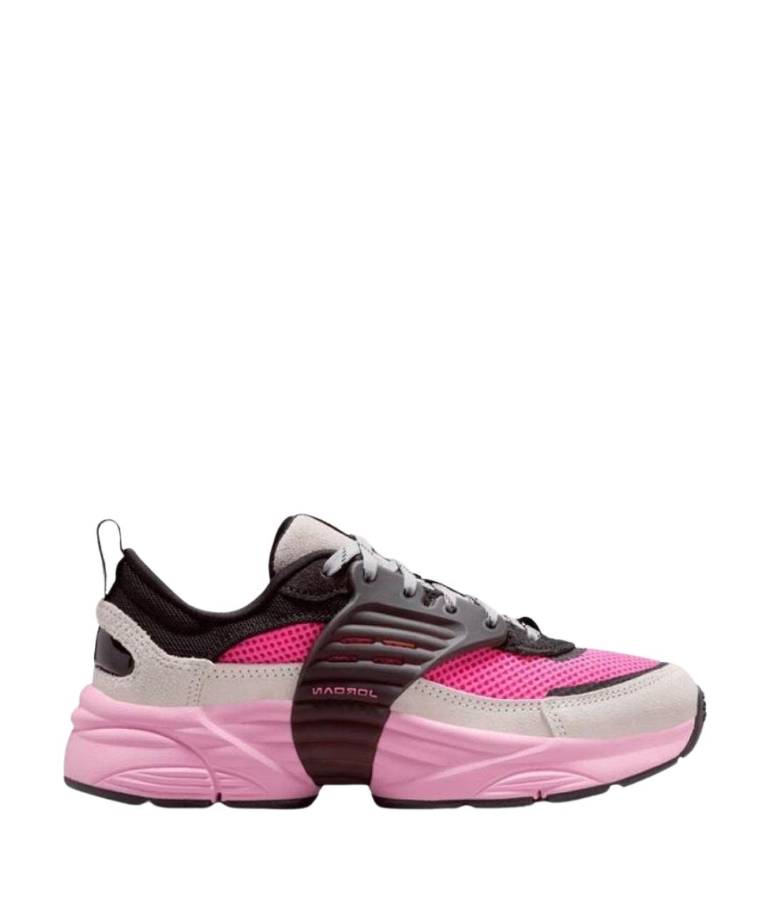 JORDAN Розовые текстильные кроссовки, фото 1