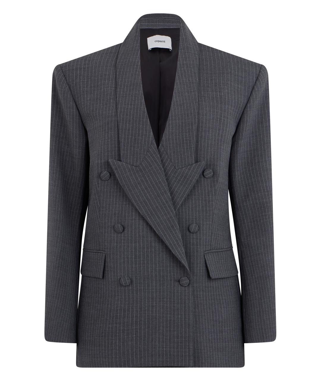 COPERNI Серый полиамидовый жакет/пиджак, фото 1